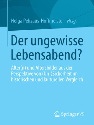 Der ungewisse Lebensabend? - ebook
